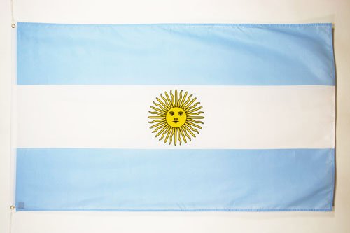 AZ FLAG Bandiera Argentina 150x90cm - Bandiera Argentina 90 x 150 cm