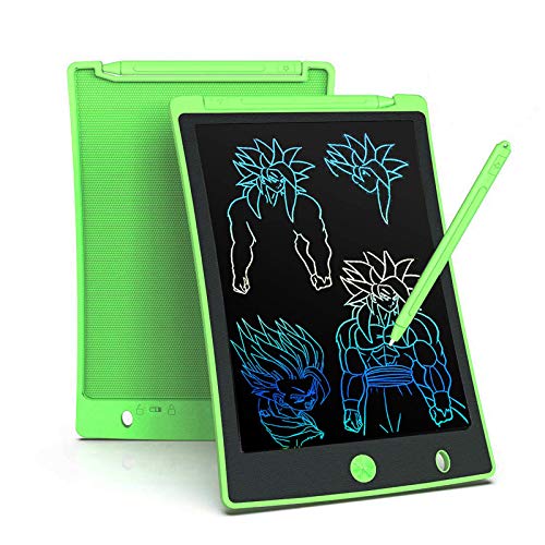 Arolun LCD Writing Tablet, 8.5 Pollici Elettronico Tavoletta Grafica Digitale Scrittura, Ewriter Paperless Disegno Pad con Memoria di Blocco per Bambini della Casa Scuola Ufficio (Verde)