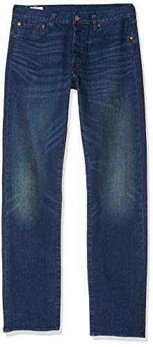 Levi's 501 Original Fit Jeans, Boared Indaco, 32W / 34L Uomo