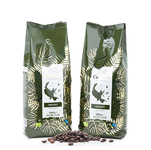 Caffè Consuelo in grani interi, biologico Fairtrade, 2 x 1 kg