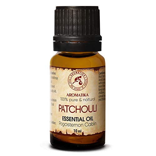 Patchouli Olio Essenziale 10ml - Pogostemon Cablin - Indonesia - 100% puro e naturale Patchouli - Bellezza - Aromaterapia - Spa - Diffusore Aromi - Lampada Aroma
