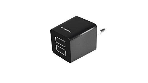 Tacens Anima AUSB1 - Caricabatterie, 2 porte USB, veloce e leggero, ecologico