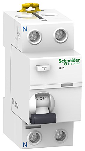 Schneider electric A9R60240 - Interruttore differenziale di sensibilità, 30 m, 2p, ac, residenziale (40a)