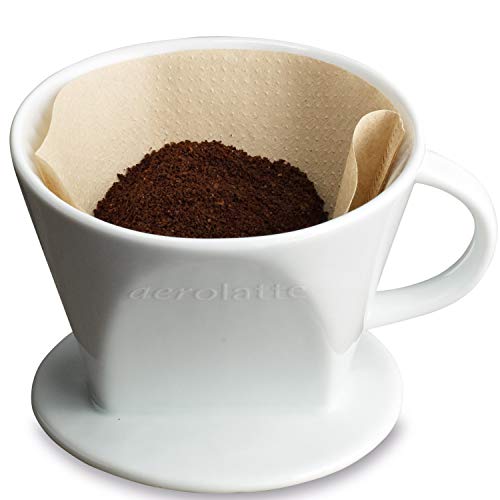 Aerolatte Ceramica caffè Filtro, White, No. 2 Size