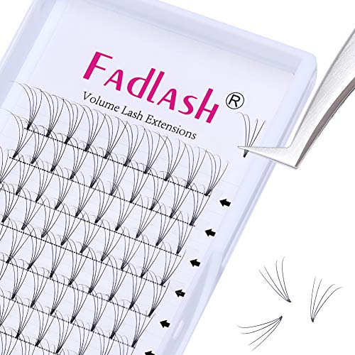 Volume Ciglia Estensioni 4D 0.07mm C Curl 10mm Lunghezza Premade Ciglia Estensioni Premade Fan Eyelash Extension