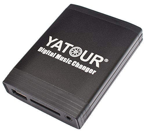 Yatour YT-M06-FA Adattatore Auto USB SD AUX MP3 Compatibile con Fiat, Alfa Romeo e Lancia, per Radio Blaupunkt, Visteon
