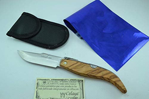 Coltello Celaya Classic Albacete di Legno d'ulivo 8 cm