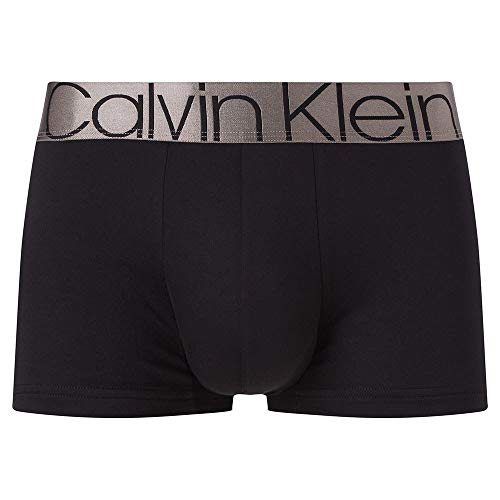 Calvin Klein Low Rise Trunk Intimo, Nero, L Unisex-Adulto