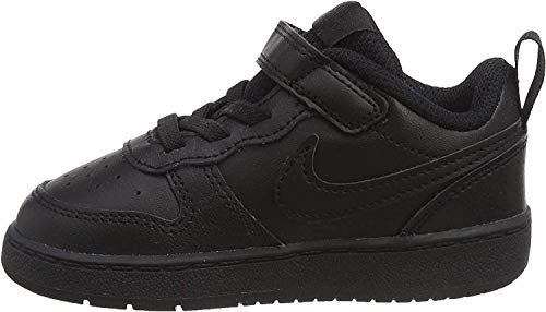 Nike Court Borough Low 2 (PSV), Scarpe da Basket Baby-Boys, Black/Black-Black, 30 EU