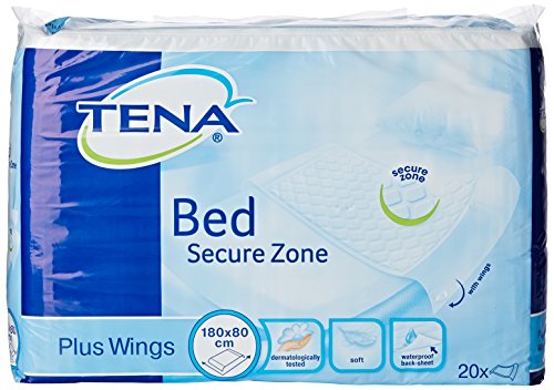 Tena Bed più Wings - Confezione di 20 salvaletto, 80 x 180 cm