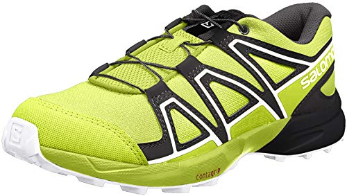 SALOMON Speedcross J, Scarpe da Trail Running Bambini, Verde (Acid Lime/Lime Green/White), 34 EU