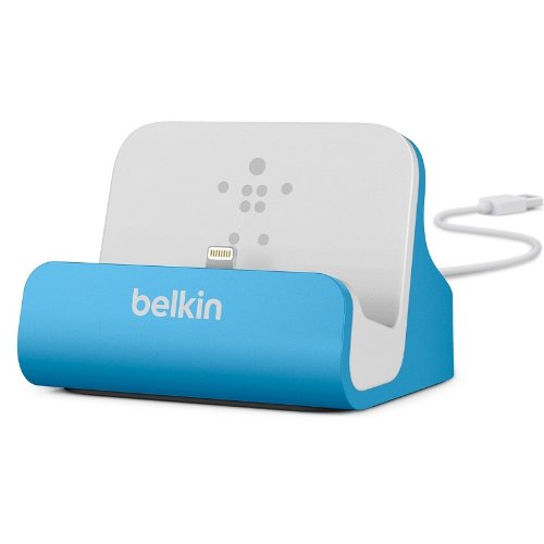 Belkin Mixit Dock di Ricarica e Sincronizzazione Lightning per iPhone XS, XS Max, XR, X, 8/8 Plus, Blu