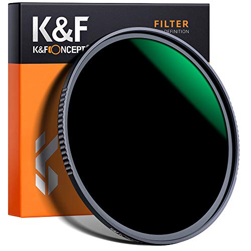 Filtro ND 82mm K&F Concept Nano-X Filtro per obiettivi ND1000 (10 stop)18 Strati Rivestimento Multistrato Nano ND Filtro