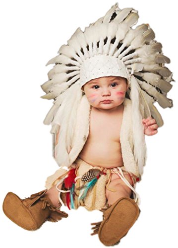 KARMABCN N02 Cappello da Bambino Indiano da 9 a 18 Mesi Diametro di 15,75 Pollici / 40 cm Arcobaleno