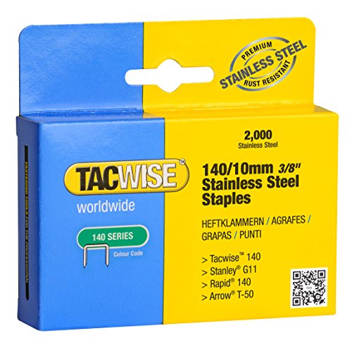 Tacwise 1217 Punti 140/10mm Inossidabili