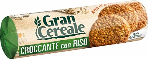 Gran Cereale Biscotti Gran Cereale Croccante con Riso, Ricchi di Fibra e Fosforo - 230 g