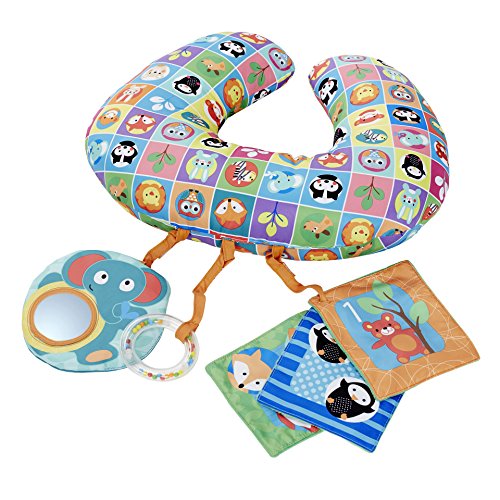 Chicco Gioco Cuscino degli Animali Animal Tummy Time, 2-9 Mesi