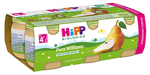 Hipp Omogeneizzato Multipack Pera Williams - Confezione 6 x 80 g