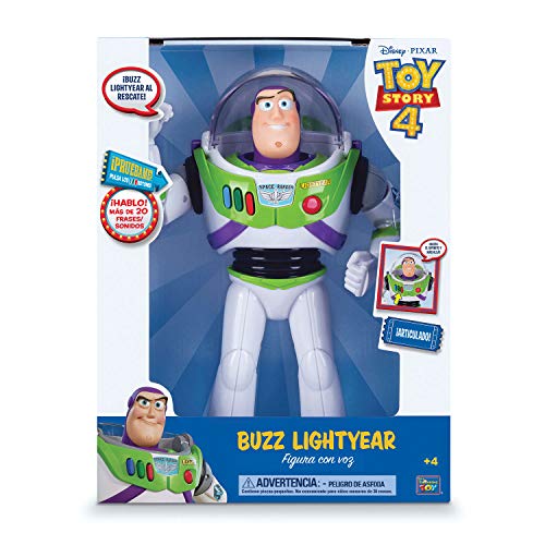 Toy Story Figura articolata Buzz Lightyear con voce 30 cm (BIZAK 61234070)