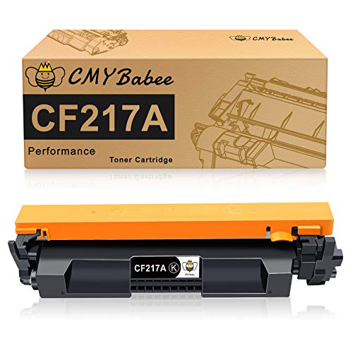 CMYBabee Sostituzione cartuccia Toner Compatibile per HP 17A CF217A per HP Laserjet Pro M102w M102a MFP M130nw MFP M130fw MFP M130fn MFP M130a Stampanti (1 Confezione)