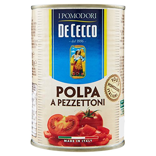 De Cecco Polpa a Pezzettoni - 6 pezzi da 400 g [2400 g]