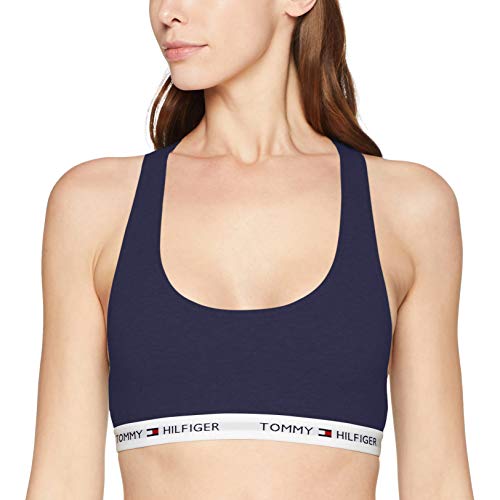 Tommy Hilfiger Bralette Reggiseno, Navy Blazer-PT 416, LG Donna