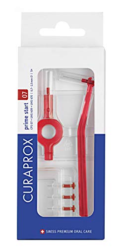 CURAPROX Cps 07 - Starter kit interdentale, rosso, 19 g
