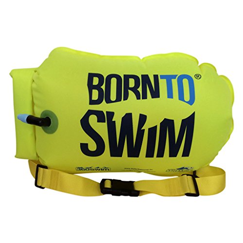 BOR NTO Swim saferswimmer Boa e Pack Sack, Fluorescente Verde, 64 x 30 x 0.05 cm