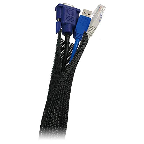 LogiLink Cable FlexWrap (guaina flessibile raccogli cavi), nera