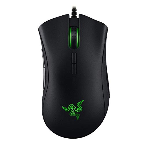 Razer DeathAdder Elite, Mouse per eSports con tasti mec anici, 16.000 DPI sensore ottico 5G,  mouse interruttori, fino a 50 milioni di clic, fattore di forma ergonomico