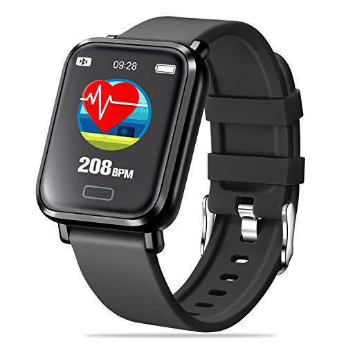 FENHOO Smartwatch Orologio Fitness Tracker Uomo Donna, Smart Watch Impermeabile IP68 con Saturimetro, Misuratore Pressione, Cardiofrequenzimetro da Polso, Sportivo Activity Tracker per Android iOS