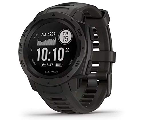 Garmin Instinct Graphite Sportwatch GPS, Grigio, Regular