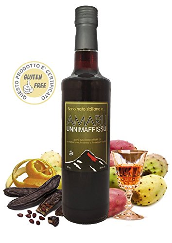 Amaru Unnimaffissu - liquore siciliano fichi d'india carruba scorze d'arancia 70cl by Nelson Sicily