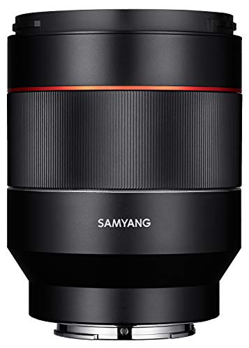 Samyang SYA5SE Lente 50 mm AF F1.4 per Sony E, Nero