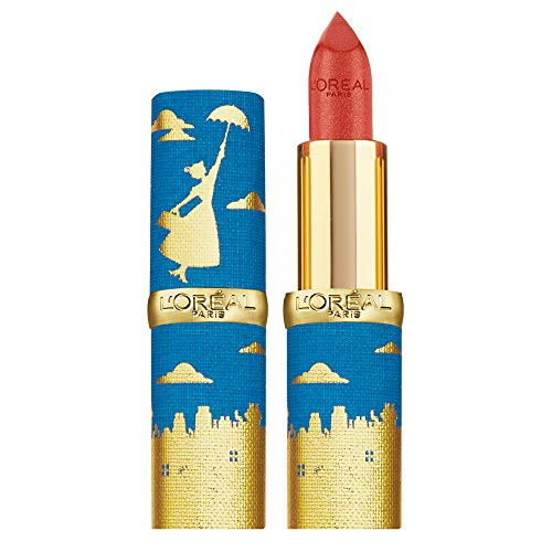 L'Oréal Paris Color Riche Rossetto Lunga Durata, Edizione Limitata Disney Mary Poppins, Idea Regalo Donna, Finish Satinato, Beige 342