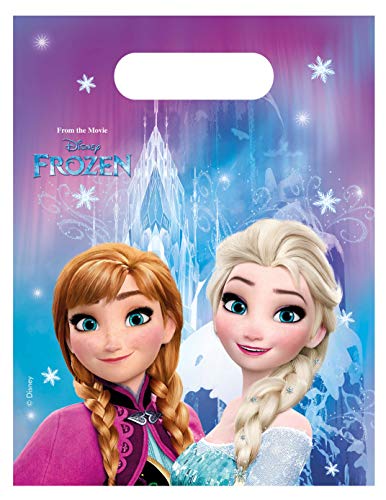 Sacchetti regalo Disney Frozen Lights - 6 pezzi