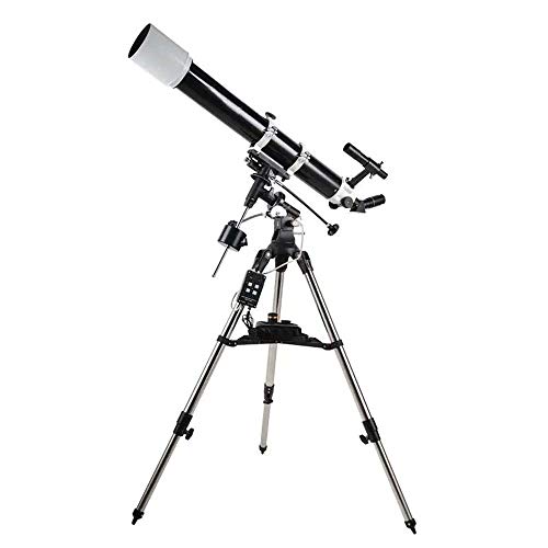 Tbaobei-Baby Telescopio di Viaggio 90DX Professionale telescopio astronomico HD Stella Visualizza Reflactor monoculare telescopio astronomico (Color : Black, Size : M)