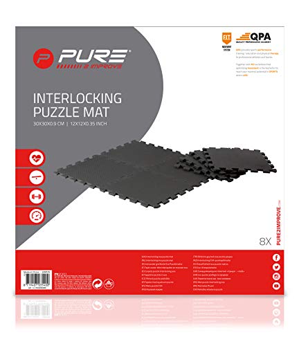 Pure2Improve P2I200680, Set di tappetini Puzzle PE Unisex Adulto, Multicolore, Taglia Unica