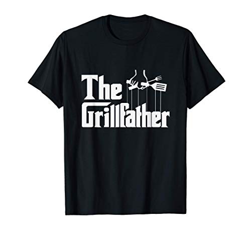 Il padre del Grill Griglia barbecue - The Grillfather BBQ Maglietta