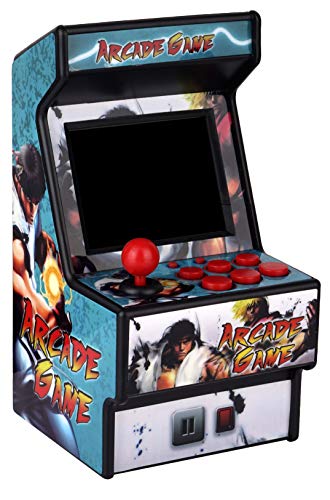 Golden Security Mini Arcade Game Machine RHAC01 156 Classici giochi portatili Macchina portatile per bambini e adulti con schermo colorato da 2,8 