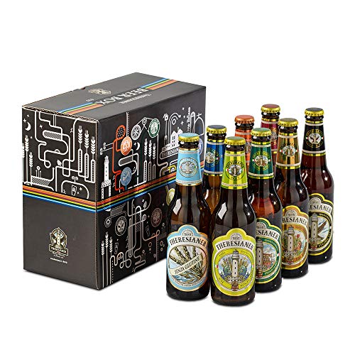 Birra Theresianer Beer Box confezione da 8 bottiglie da 0.33l - box degustazione o regalo birra