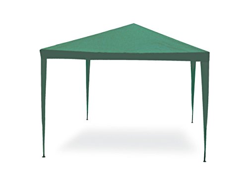 Garden Friend G1617001 Gazebo 3 x 3 m Struttura in acciaio copertura in pe 110 gr/m² Verde