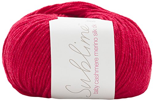 Sublime Baby Cashmere Merino Seta Dk Double Knitting – 50 g, Filato, Lollie (558), 10 x 10 x 5 cm
