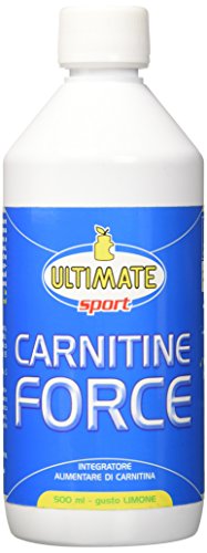 Ultimate Italia L-Carnitina in Forma Liquida - gusto Limone - 500 ml