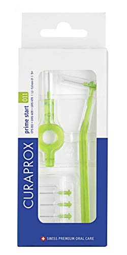 CURAPROX Cps 011 - Starter kit interdentale, 19 g, colore: Verde lime