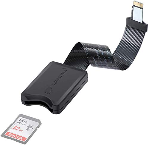 LANMU Prolunga Cavo prolunga da Micro SD a Scheda SD per Stampante 3D Mini Monoprice/Stampante 3D Anet A8 (13 cm)