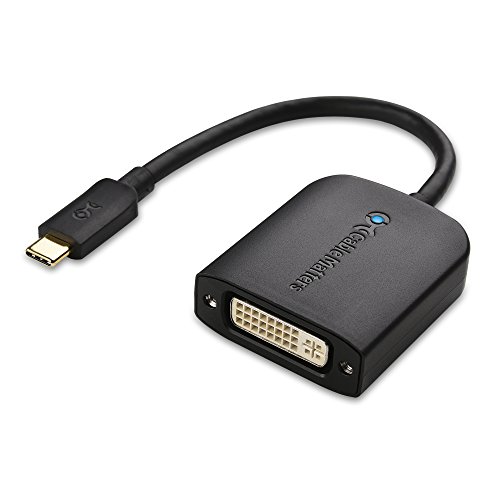 Cable Matters Adattatore USB C a DVI (Adattatore da USB C DVI) colore Nero – Porta Thunderbolt 3 compatibile per MacBook Pro