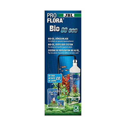 JBL ProFlora Bio80 eco 2 64449 - Fertilizzante biologico per acquari da 12-80 l