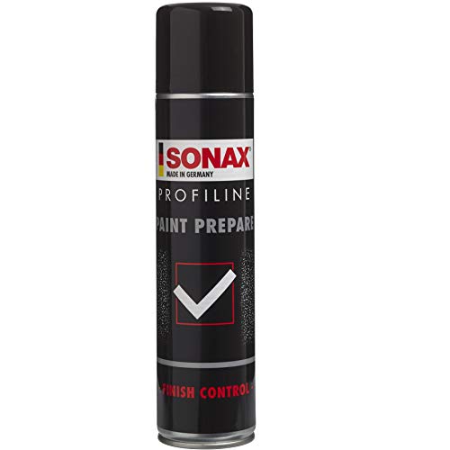 SONAX PROFILINE Prepare (400ml) - speciale miscela solvente, rimuove efficacemente i residui della lucidatura, olio, grasso e silicone | Art. N. 02373000