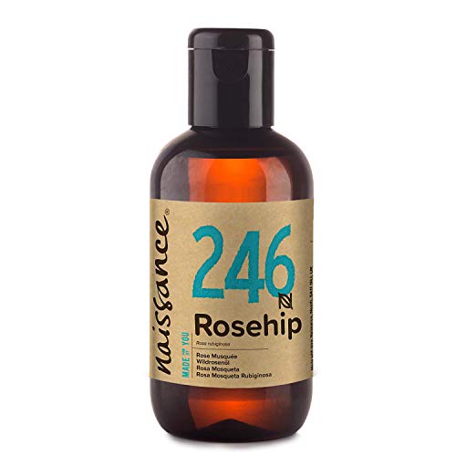 Naissance Olio di Rosa Mosqueta 100ml – Idratante, Nutriente ed Emolliente per tutti i tipi di pelle – Utile per viso, capelli e unghie